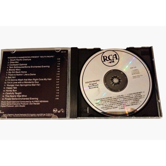 South Pacific Soundtrack CD Rodgers Hammersteins Album RCA 2000 - Picture 3 of 3